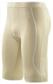 SALE | SKINS A200 MENS COMPRESSION HALF TIGHT - FLESH