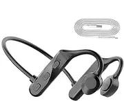 Bone Conduction Headphones - Bone Conduction Headphones Bluetoothh | Ear Bone Headphones Wireless, Sweat Resistant Wireless Earphones for Running Cycling Climbing Driving
