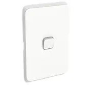 Clipsal Iconic 3041VA-VW - Switch 1 Gang 10Amp - Vivid White