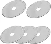 SEWACC Precision Sharp Rotary Cutter Blades 45mm Round Fabric Cutting Blades Replacement Set for Sewing Craft