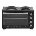 Maxim KitchenPro 30L Electric Portable Table Oven/Roaster w/ Hot Plates/Handle