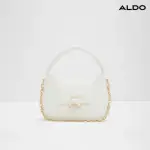 【ALDO】ELLERY-典雅氣質墬鍊款手提斜背包(白色)