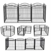 Fin Dog Playpen Kennel Cage Cat Chicken Rabbit Fence Indoor Outdoor Dog Exercise Pen