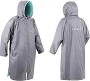 [Osprey] Changing Robe for Kids and Adults, Waterproof Changing Robe, Swimming and Beach Robe, Unisex, Grey XL