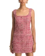 French Connection Button Front Mini Dress