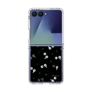 Galaxy Z Flip7 Clear Magnetic Case Ratface Phone cases