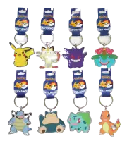 Pokemon Metal Key chains Key Rings keyring: Pikachu, BLASTOISE, Charmander...etc