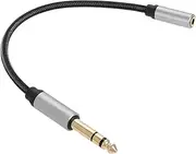 Headphone Extension Cable Braided Audio Jack Adapter Male to Female Durable Aux Cord for Headphones Compatible with Laptop Speakers and More