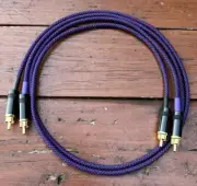 5 Ft. JMB CABLE CO Rca Interconnect Cables Audiophile Grade Reference Standard