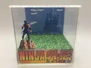 Ninja Gaiden NES Nintendo Custscene Shadow Box Diorama Cube