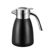 SOGA 1.8L Black Stainless Steel Vacuum Flask