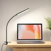 Desk Lamp, 5W USB Clip on Light Eye-Caring Reading Clamp Table Lamp