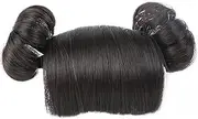 NVOQILIN Bun Headbands Infants Wig Bangs Chignons Hairpiece 1-4T Girls Boy Headwear Lovely Buns Hairband Decors