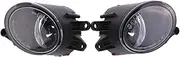SILILAN Auto Front Bumper Fog Light Lamp with Halogen Bulbs Fit for Audi A4 B6 2000-2005 8E0941700 8E0941699