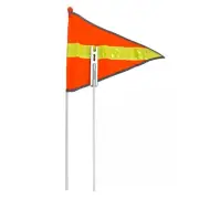 Sunlite Reflective Safety Flag 2 Piece 72in Reflective Flag