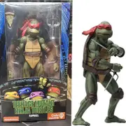 Neca Teenage Mutant Ninja Turtle Anime Figure, Collectible Model Figurine, Action Figures, Movie Version, Collection, Desktop Decoration, Gifts, 1990, 16cm