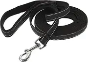 VANZACK Reflective Heavy Duty Dog Leash Training Rope with Comfortable Handle for Dogs for Walking Hiking and Outdoor Activities Swivel Hooks for Easy Handling
