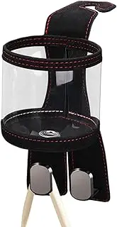 Headrest Cup Holder - Car Seat Bag Headrest Hanger With 2 Hooks | 2-in-1 Multifunctional Vehicle Interior Storage Supplies, Car Beverage Cup Holder For Drinks, Snacks, And Accessories