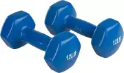 Exercise Hand Weights Dumbbell Pair Set of 2 Fitness Workout Health Vinyl Coated
