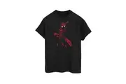 Spider-Man Mens Shadow Cotton T-Shirt (Black) - UTBI656