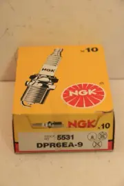 One Box of Ten 10 NGK Spark Plugs Stock No. 5531 DPR6EA-9 Tune Up Kit