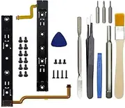 Onyehn Original Repart Part Replacement Right and Left Slide Rail with Flex Cable Fix Part for Nintendo Switch Console NS Rebuild Track