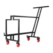Gator Frameworks Sheet Music Stand Carrier Cart; Fits up to (12) Music Stands
