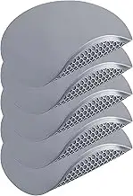 Silicone Microwave Mat - 11.7" x 11.7" -Set of 5 Silicone Drying Mat, Protect from Spill Overs, Non-Slip Silicone Trivet Mats, Hot Pot Holders, Jar Opener, Dishwasher Safe