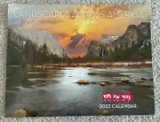 Landscapes Across America 2022 Calendar Toys For Tots New USA Farm Sunset Forest