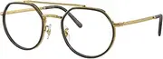 [Ray-Ban] RX3765V Eyeglasses Bundle: RX 3765V 3086 Legend Gold and Universal Anti-slip Silicone Leash, Legend Gold