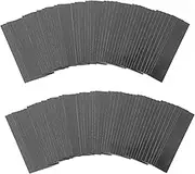 HEATSHAKING 50pcs Self Adhesive Magnetic Strips for Whiteboard and Refrigerator Flexible Magnets with Adhesive Backing for Crafting Note Holding DIY Projects
