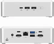 NUC 15 Pro+ NUC15CRSU9 Elegant Mini PC Intel Core Ultra 9 Processor, Arc Graphics, Dual HDMI, Thunderbolt 4 | Perfect for Work, Gaming & Creativity (96GB DDR5-5600/2TB SSD)