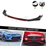 Carbon Red Style Front Bumper Lip Splitter Spoiler Extension Kit For VW Golf GTI (for: Volkswagen)
