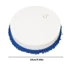 (White)Floor Mopping Robot Low Noise Intelligent Avoid Obstacles Wet Dry BD