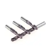 HRC65 AlTiN Coated Solid Carbide Drill Bit 2-Flute Twist Drill Bit CNC Tungsten