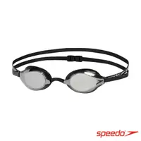 在飛比找PChome24h購物優惠-SPEEDO 成人競技鏡面泳鏡 SPEEDSOCKET 黑