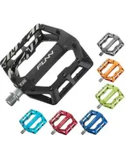 FUNN Funndamental Flat Alloy Pedals (Pins Installed) Orange