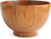 J-Kitchens Wooden Soup Bowl, Modern Yamato Soup Bowl, Lacquer, Φ4.3 x 2.7 inches (11 x 6.8 cm), Current Model