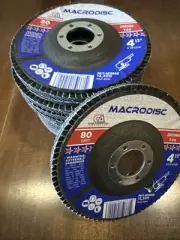 Flap Discs 4 1/2 for Angle Grinder, 10 Pcs Flap Discs 80 Grit, 4.5" x 7/8" T29