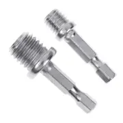 2 Pieces Power Drill Sockets Adapter Sets Impact Driver Adapter Electric Wrench