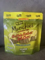 Mt. Olive Munchies Portable Pickle Buffalo Kosher Dill Chips 4.8 fl.oz.