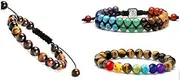 [ASNAT] Tiger eye volcanic stone bracelet colorful stone bracelet beads