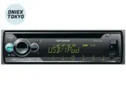 Pioneer Audio DEH-4600 1D CD USB iPod iPhone AUX DSP Carrozzeria Color Black