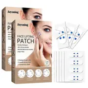 West&month 240pcs V-Shape Face Facial Label Lift up Adhesive Tape,Invisible Thin Face Stickers