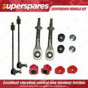 Front & Rear Sway Bar Link + Sway Mount Bushes Rebuild kit for FORD TERRITORY SZ (for: Ford)