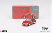 1:64 PORSCHE 901 1963 SIGNAL RED MINI GT 695