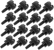 Tofficu 100pcs DIY Computer Case Screws Kit Thread Thumb Screws for Pc Case Accessories Quick Easy Side Panel Locking Carbon Steel