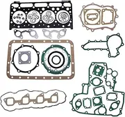 Holdia Full Gasket Set Compatible with Kubota V2203 Bobcat T140 763 753 773 S175 S450 S185