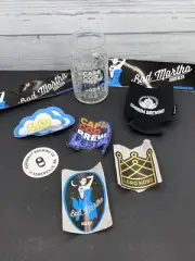 2024 Cape Cod Massachusetts Brewfest Craft Beer Glass Brewery Stickers Lot 2