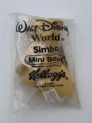 2001 Disney Kellogg's Mini Beans Cereal Premium Toys Simba Lion King MIP